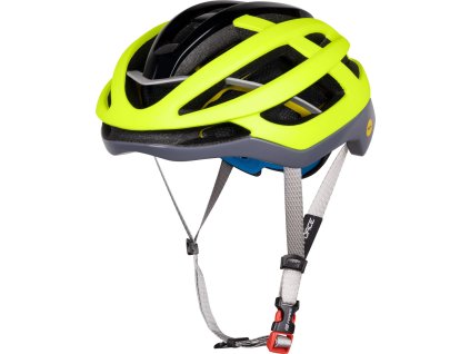 přilba FORCE LYNX MIPS, fluo-šedá (Velikost fluo-šedá S-M)