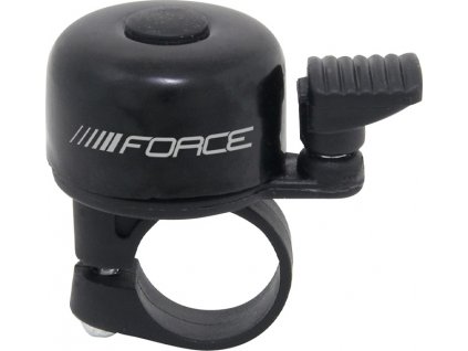 Zvonek FORCE MINI Fe/plast 22,2mm paličkový, černý