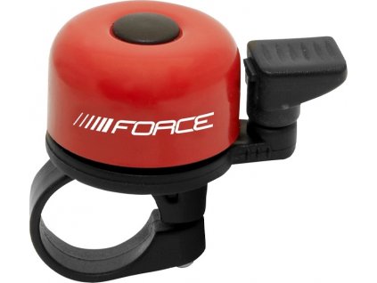 zvonek F MINI Fe/plast 22,2mm paličkový, červený