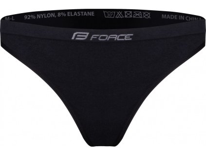 dámské spodní prádlo-brazilky 3 pack, černé (Velikost M - L)