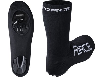 návleky treter FORCE 2 pletené ROAD, černé (Velikost L-XL)