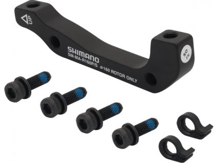 adaptér zadní SHIMANO POST/ STAND 160mm, černý