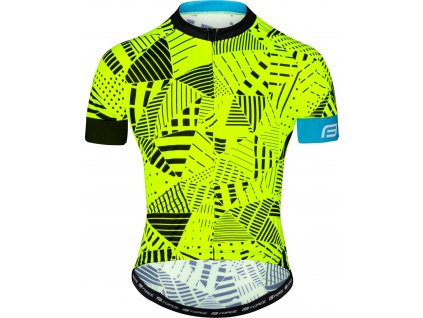 dres FORCE SHARD krátký rukáv, fluo