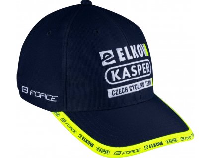 kšiltovka FORCE ELKOV-KASPER, modro-fluo