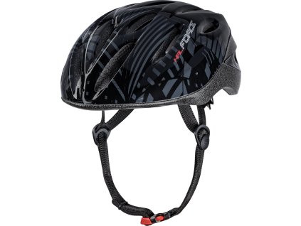 přilba FORCE HAL, černá (Velikost L-XL)