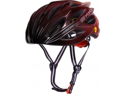 přilba FORCE BULL HUE MIPS, černo-červená (Velikost S-M)