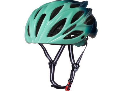 přilba FORCE BULL HUE, mint-navy modrá (Velikost S-M)