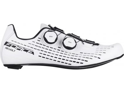 tretry FORCE ROAD REVOLT CARBON, bílé (Velikost 39)