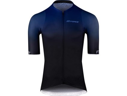 dres FORCE SMOOTH krátký rukáv, modro-černý (Velikost 3XL)