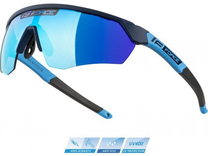brýle FORCE ENIGMA modré, modré polarizační sklo