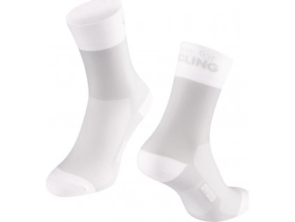 ponožky FORCE DIVIDED dlouhé, bílé