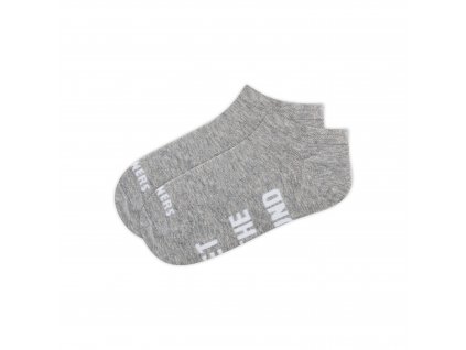 socks LOW CUT Grey 01 Side
