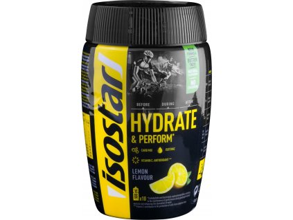 ISOSTAR Hydrate and Perform, dóza, 400 g citron