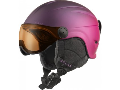 LYŽAŘSKÁ HELMA RELAX TWISTER VISOR RH27E (Velikost S)