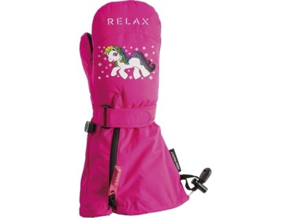DĚTSKÉ LYŽAŘSKÉ RUKAVICE RELAX PUZZYTO RR17P (Velikost 2Y)