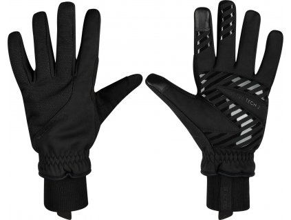 rukavice zimní FORCE ULTRA TECH 2, černé