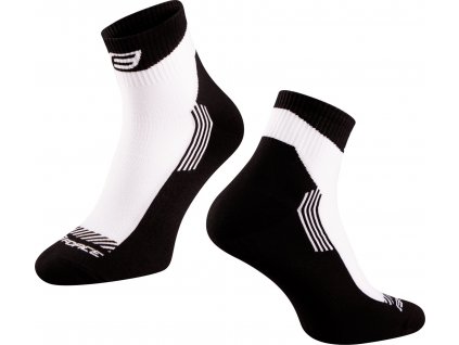 ponožky FORCE DUNE, bílo-černé