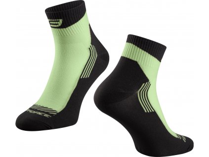 ponožky FORCE DUNE, lime-zelené