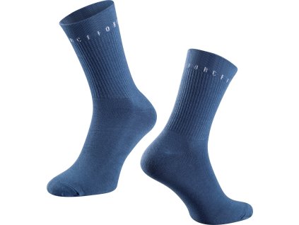 ponožky FORCE SNAP, modré (Velikost S-M/36-41)