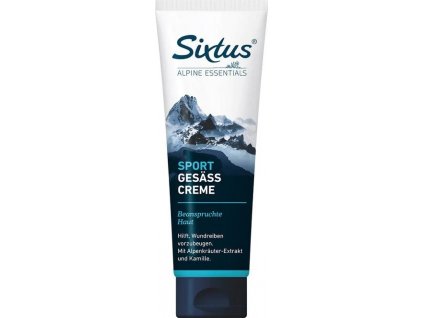 SIXTUS SPORT BUTTOCK CREAM (krém na hýždě), 125 ml