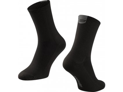 ponožky FORCE LONGER, černé
