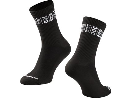 ponožky FORCE MESA, černé (Velikost S-M/36-41)