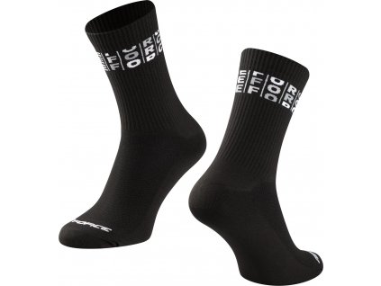 ponožky FORCE MESA, černé