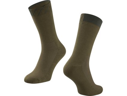 ponožky FORCE MARK, zelené (Velikost S-M/36-41)