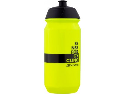 láhev FORCE FINE 0,5 l, fluo-černá