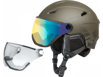 LYŽAŘSKÁ HELMA RELAX STEALTH RH24A4 (Velikost L)