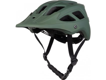 přilba FORCE IBEX MTB, zelená, matná (Velikost S-M)