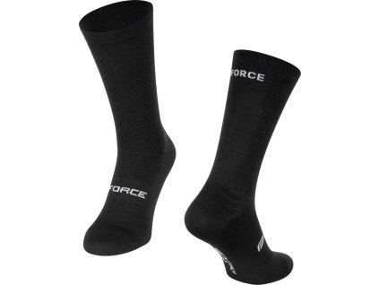 ponožky FORCE VERDONE, černé (Velikost S-M / 38-42)
