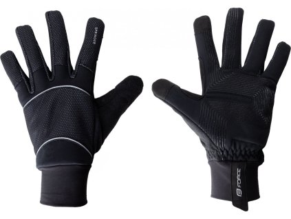 rukavice FORCE SPRINGER, černé (Velikost 3XL)