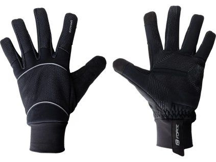 rukavice FORCE SPRINGER, černé (Velikost 3XL)