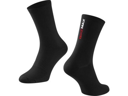 ponožky BIKEMAX DNA PRO, černé (Velikost S-M/36-41)