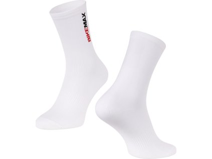 ponožky BIKEMAX DNA PRO, bílé (Velikost S-M/36-41)