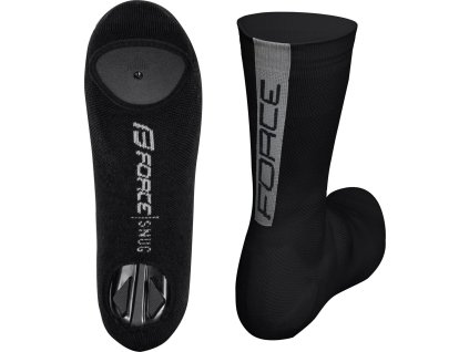 návleky treter FORCE SNUG pletené, černé (Velikost S-M)