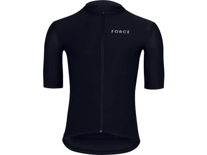 dres FORCE ICON kr. rukáv, černý (Velikost L)