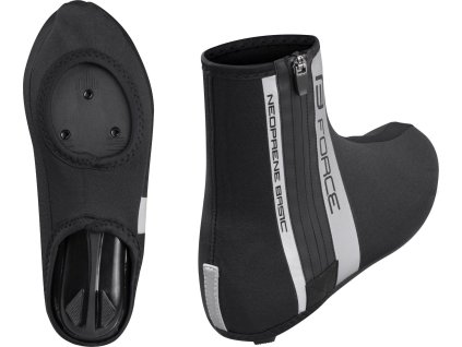 návleky treter FORCE NEOPRENE BASIC ROAD, černé (Velikost L)
