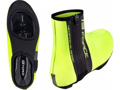 návleky treter FORCE NEOPRENE BASIC ROAD, fluo (Varianta návleky treter FORCE NEOPRENE BASIC ROAD, fluo)