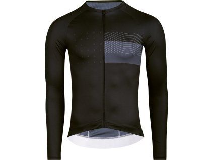 dres FORCE SWAY dl. rukáv, černý (Velikost 3XL)