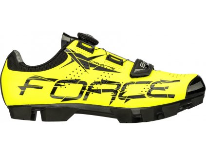 tretry FORCE MTB CRYSTAL, fluo