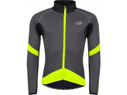 bunda F X70 windster zimní, šedo-černo-fluo (Velikost L)