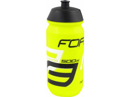 láhev FORCE SAVIOR 0,5 l, fluo-černo-bílá