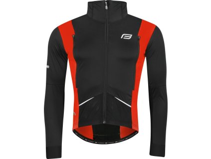 bunda FORCE X58 pánská neprofuk, černo-červená (Velikost L)