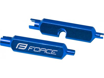 klíč FORCE na vložky AV/FV ventilků, hliník, modrý