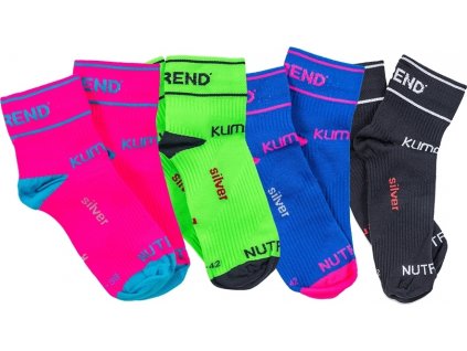 PONOŽKY NUTREND kompresní (Varianta růžové, 35-38)