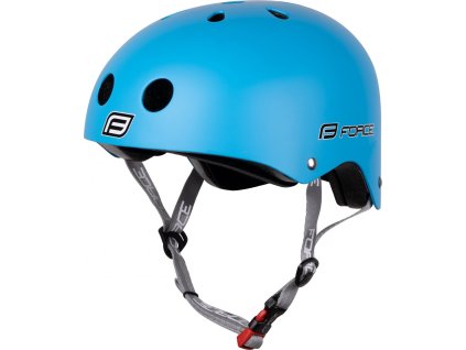 přilba FORCE BMX, modrá matná (Velikost S-M)
