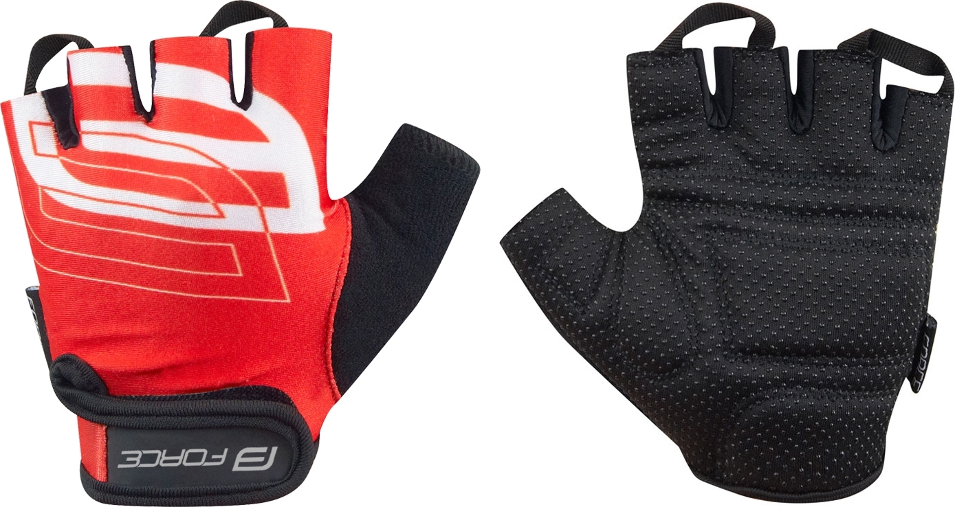 rukavice FORCE SPORT, červené Velikost: XL