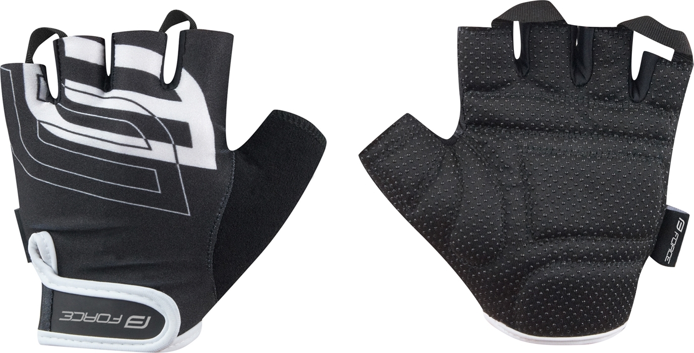 rukavice FORCE SPORT, černé Velikost: M